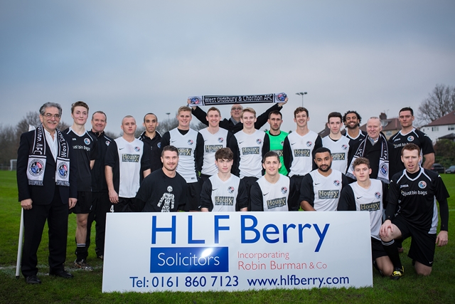 Robson's Chamber (Barrister and Solicitors) Sponsors West Didsbury & London AFC